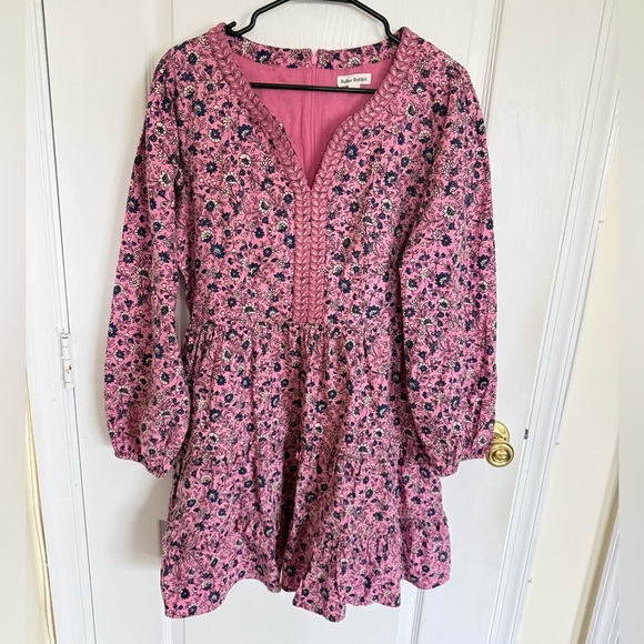 Roller Rabbit Cluny Naema Pink Floral Dress - Picture 4 of 7